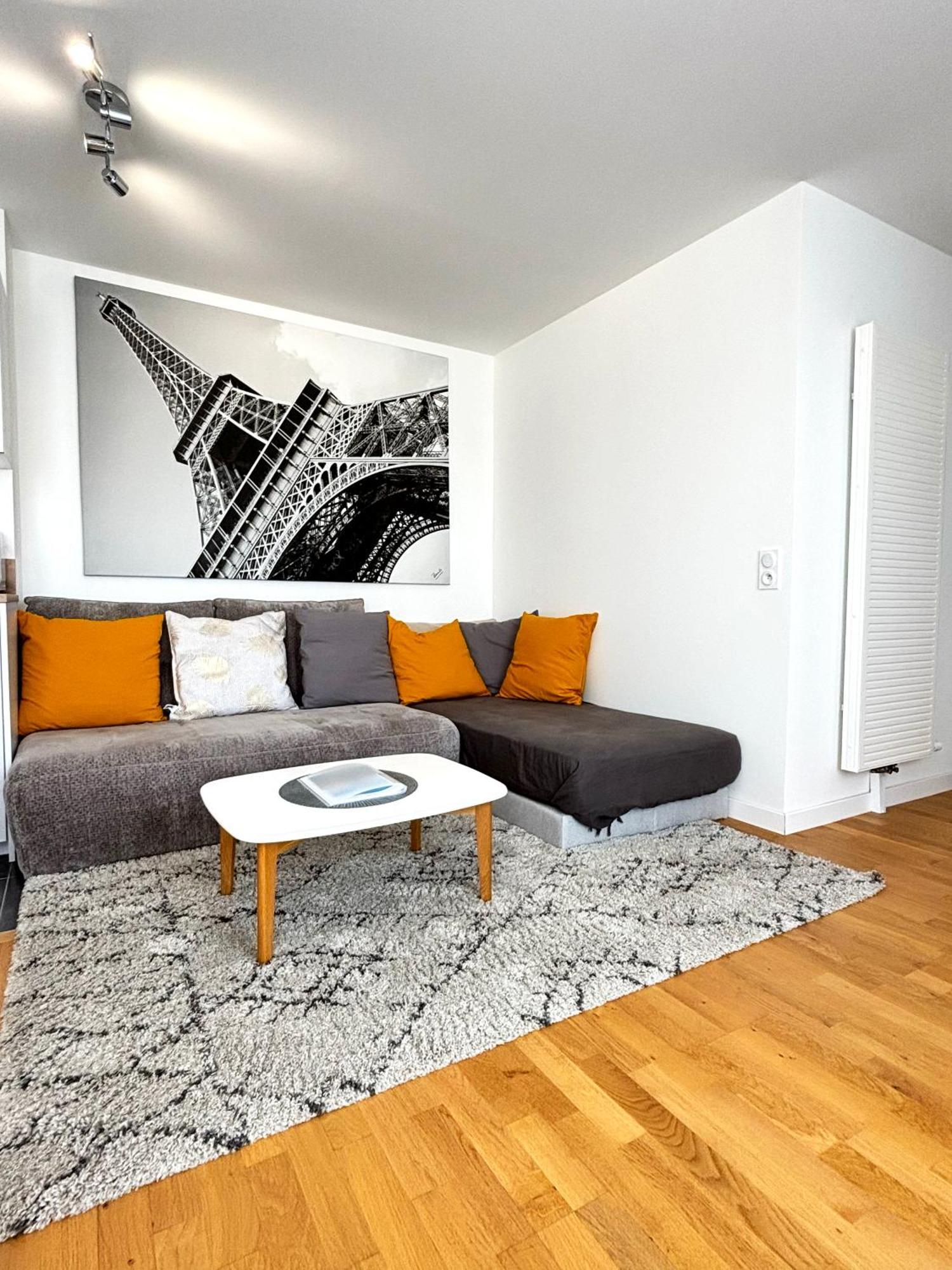 L Eiffel Disney 5Min Paris 35Min Parking Terrasse Serris Exterior foto